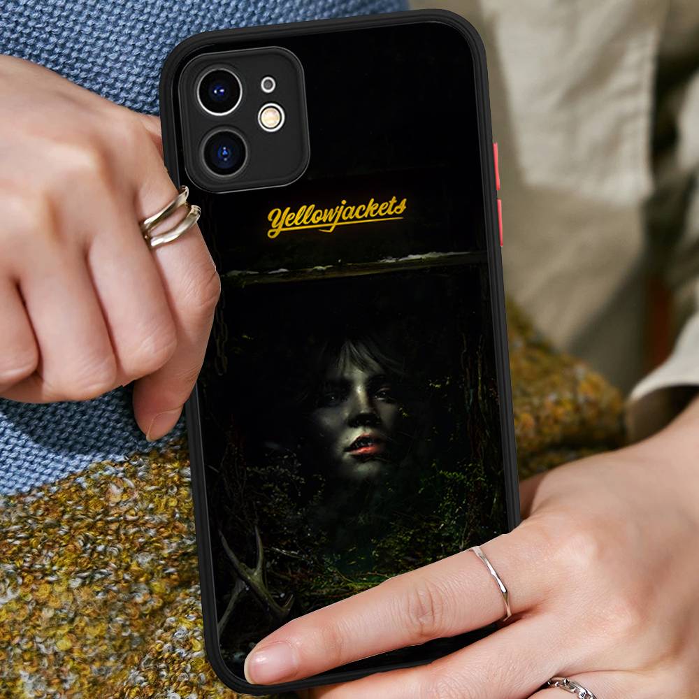 TV Horror Yellowjackets For IPhone 11 12 13 14 15 16 Pro Max Plus X XS MAX Back Cover Matte Phone Case