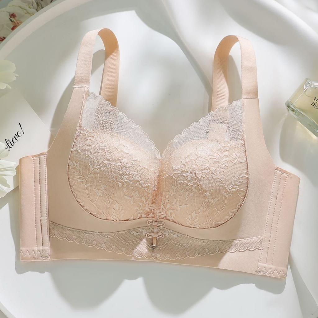 Premium Small Bust Bra Women Medium Padded Wireless Push Up Lift Side Smoothing Sexy Shaping Comfortable Supportive Anti Sagging Underwear