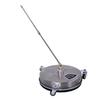 15 Inch Pressure Washer Surface Cleaner Stainless Steel Power Washer Accessory with 2 Extension Wand Quick Connect for