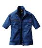 Burtle Short Sleeve Jacket, Indigo (Heather), Size L, 1716-45-L