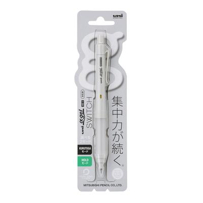 Mitsubishi Pencil Lapiseira Mecânica Alpha Gel Switch Cinza 0.3 M31009GG1P.23