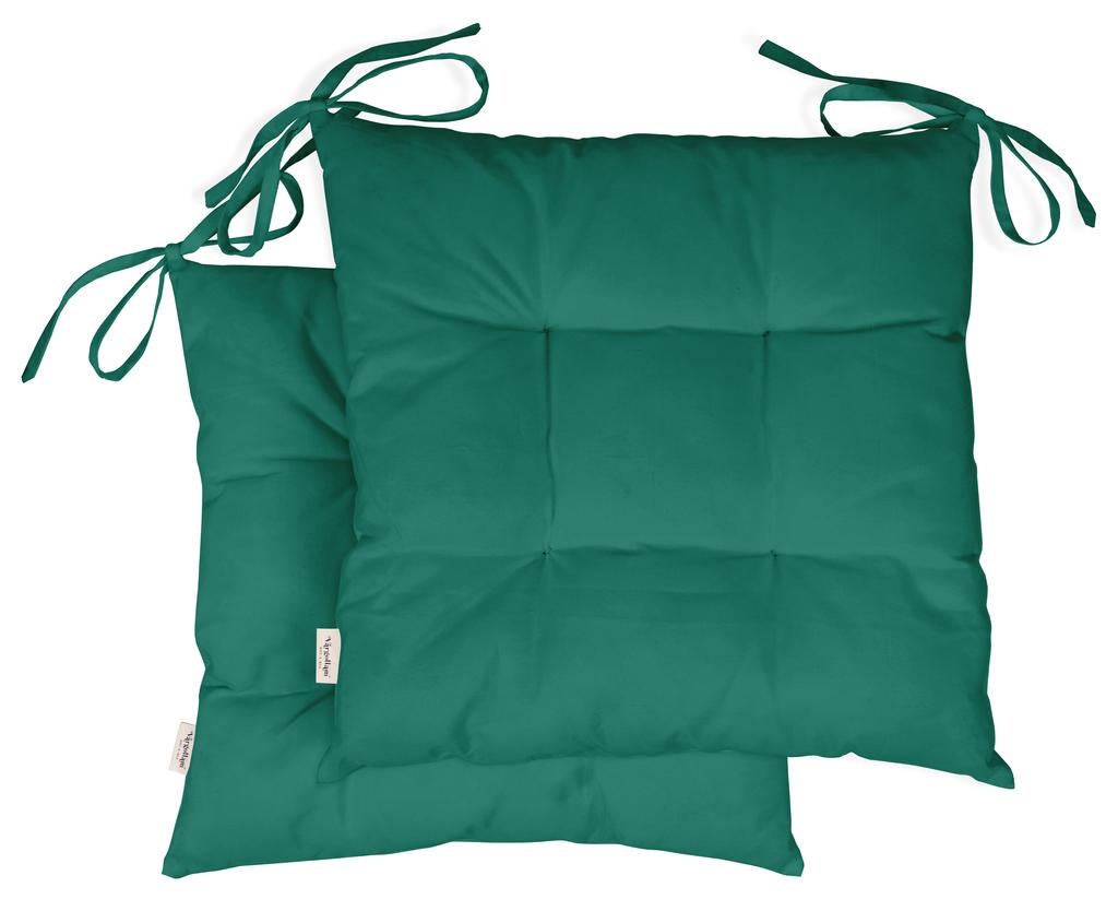 Vargottam Indoor Outdoor Tufted Square Seat Patio Cushion Set Of 2 Water Resistant Patio Furniture Seat Cushion 19 inches