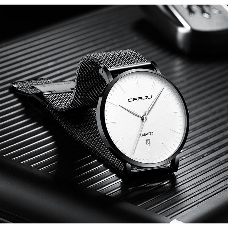 CRRJU New 2269 Men's Watch Casual Personality Watch Fashion Popular Men's Watch Student Watch