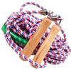 Wooden Handle Long Jump Rope 32.8ft Length Long Skipping Rope Multiplayer Jumping Rope  Party Game
