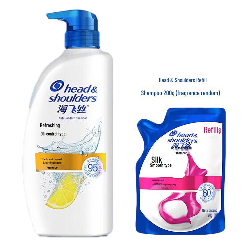 Head & Shoulders Anti-Dandruff Shampoo Fresh & Oil Control Duo Pack