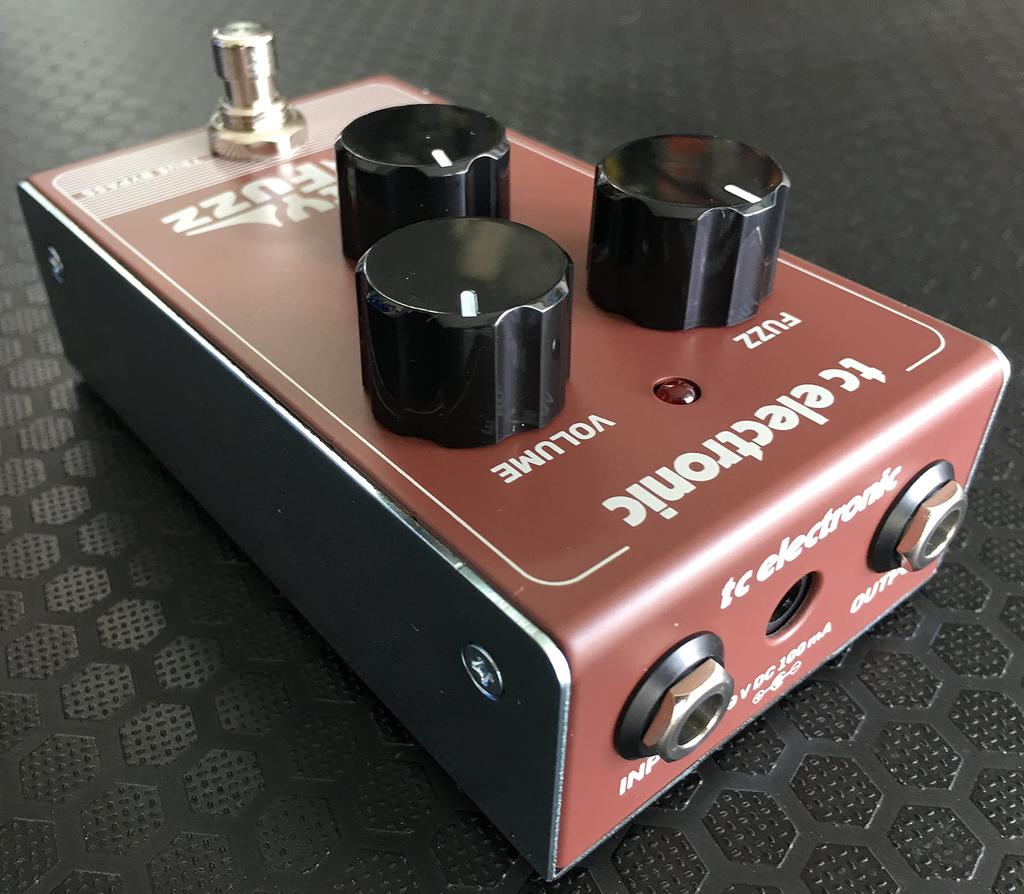 TC Electronic Rusty Fuzz Silicon Guitar Pedal