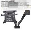 Display and Laptop Mount F160-FP Adjustable 2 In 1 Combo Mount for 17-30in Display 10-17in Laptop