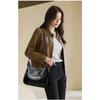 Simple Women's Shoulder Bag, Casual Crossbody Bag, Fashionable Shoulder Bag, Soft PU Leather Handbag Suitable for Daily Use and Shopping