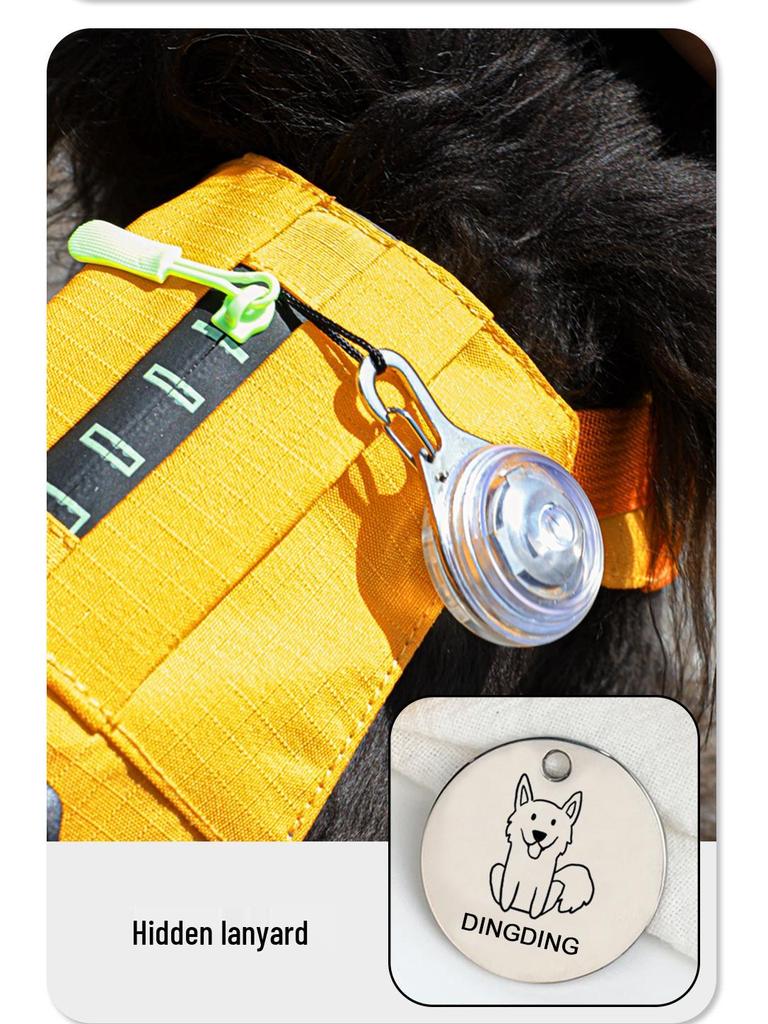 Reflective Vest-Style Leash for Small & Medium Dogs - Lightweight & Cross-Border Chest Harness