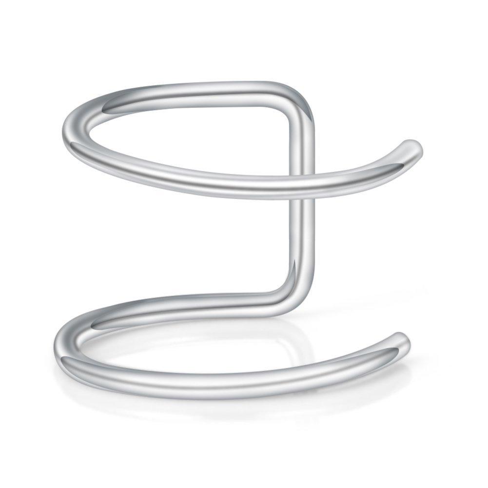 

2 шт. новые индивидуальные серьги-гвоздики из нержавеющей стали без пирсинга, аксессуары