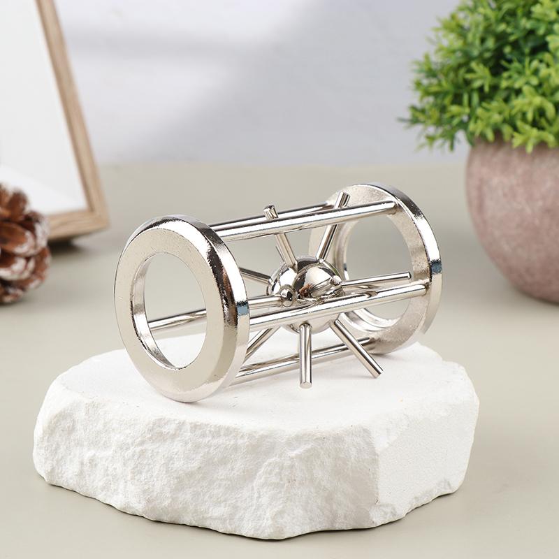 Puzzle classique à QI élevé, cage à dents étoilées, casse-tête en métal, jeu de puzzle magique déroutant, jouets pour enfants et adultes