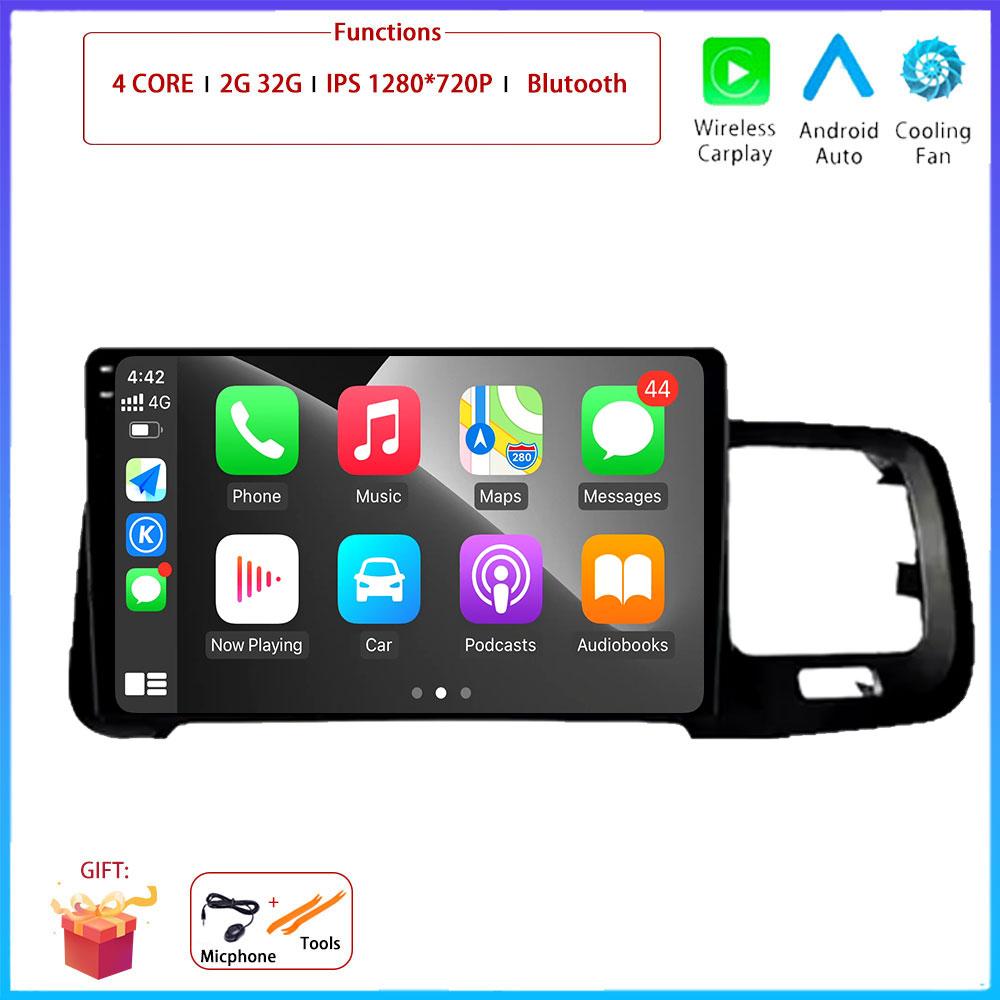 

9“ 4G для Volvo S60 V60 2008 - 2013 Автомобильная ОС Android Радио Стерео Мультимедиа Видео GPS Навигатор Плеер QLED экран BT 5.0