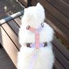 Classic Step-in Dog Harness and Leash Set-No Pull Pet Adjustable Halter Harness with Leash Easy Walk Running Training for Small Dogs&cat