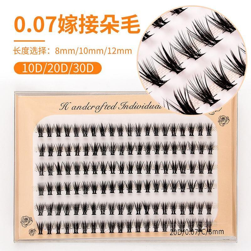 Lashie - Natural Wispy Cluster False Eyelash Extensions