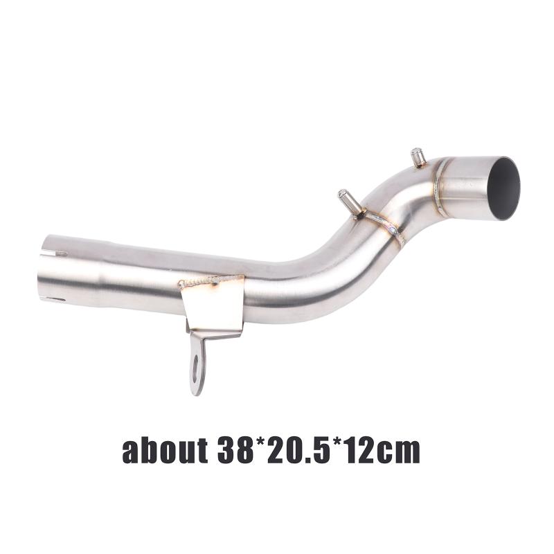 Slip On For F800 F900 Gs Adventur 2024 2025 2026 Motorcycle Exhaust System Escape Stainless Steel Middle Mid Link Pipe