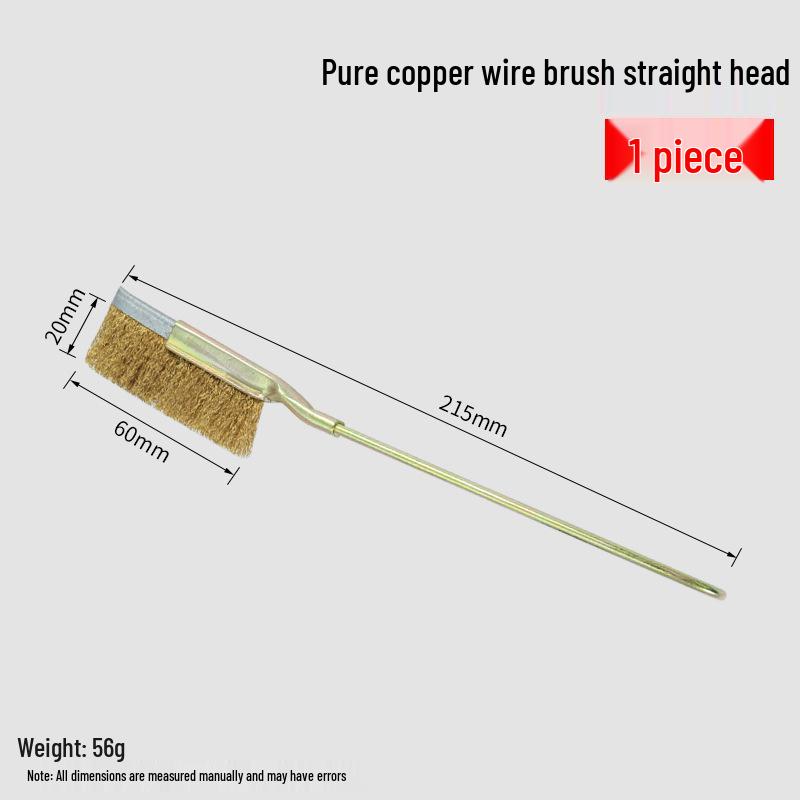 Stainless Steel Wire Brush with Handle - Rust Remover and Barbecue Grill Cleaner