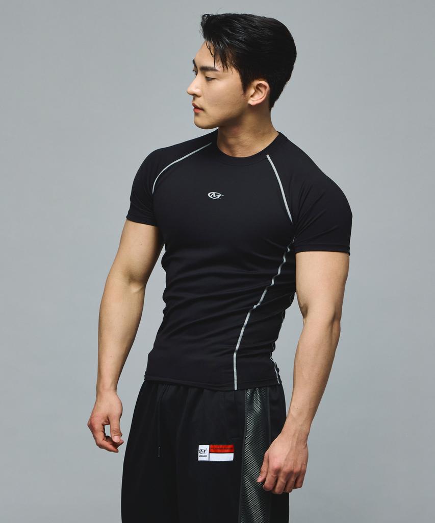 Mihag Symbol Logo Muscle Pro T-Shirt (Black)
