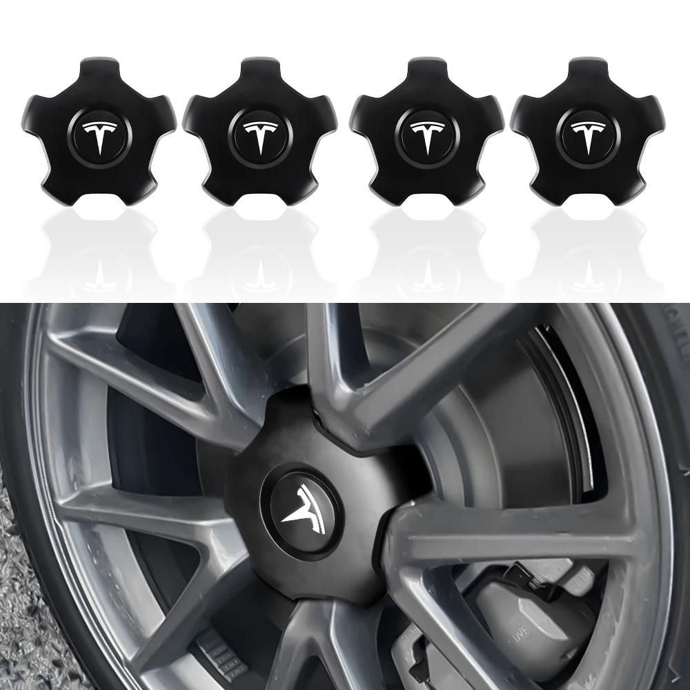 Car Sticker 2025 Hot for Tesla 18-inch wheel hub Model 3 2017 2018 2019 2020 2011 2012 2023 Car Wheel Center Caps Tyre Rim Hub C