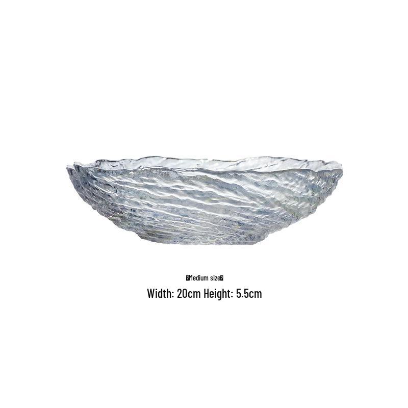 Canghai Glass Bowls & Plates: Luxury Soup, Dessert, Salad, Snack, & Fruit Bowls and Plates.