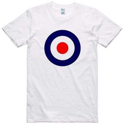 Mod Target T Shirt Skooterboys Mens Era 1970's Regular Fit 100% Cotton Tee Sale@ Unisex T-Shirt