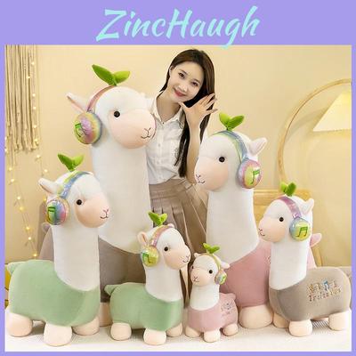 Soft Short Plush Stuffed Alpaca Doll For Girls Room Decor Birthday Present