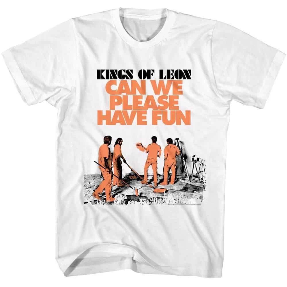 Kings of Leon Can We Please Have Fun Men s T Shirt L
