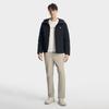 Fila Heritage Fashion Simple Business Casual Trendy Warm Comfortable Classic Down Jacket Men Outerwear Legendary-Blue F11M618907FNV