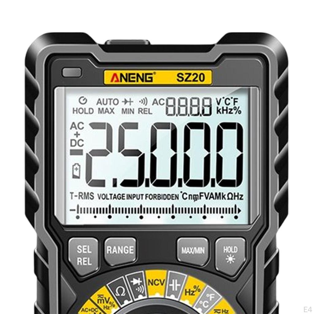 Advanced Digital Multimeter with Bright LED Display for Electrician Repairs