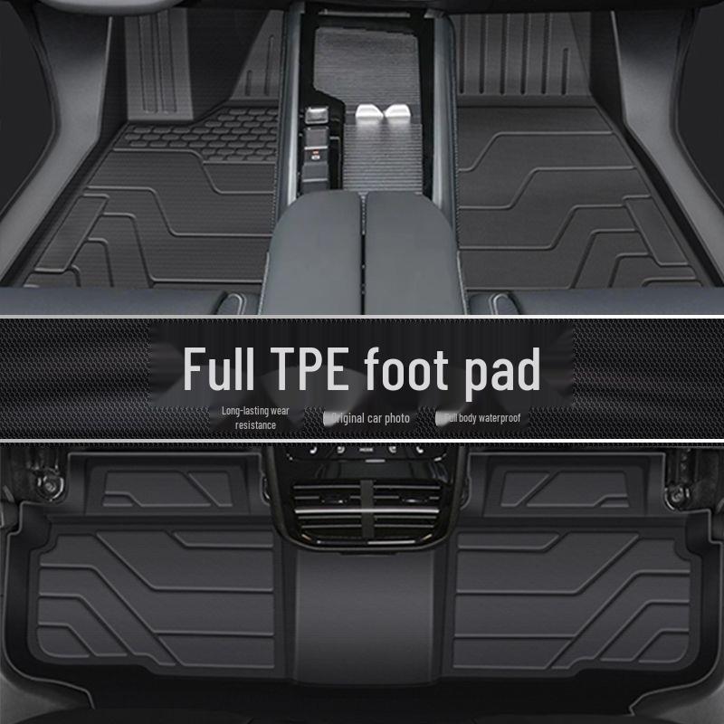 New 26-Model TPE Full Coverage Floor Mats for Lincoln MKC - Driver's Side Protection, Original Carpet Replacement.