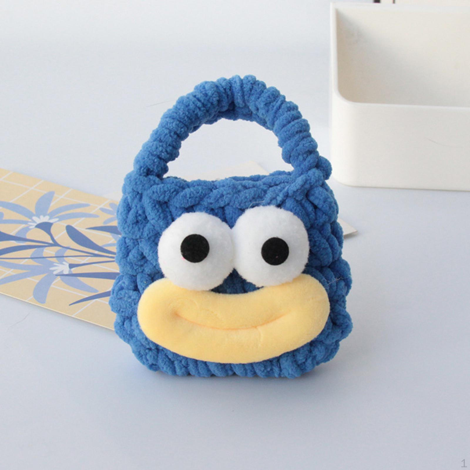 

Cartoon Handbag Change Holder Kids Gift Stylish Lightweight Earbuds Bag Decor Money Pouch