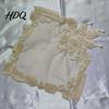 Mesh Table Mat Floral Embroidered Placemat Heat Insulation with Beads Vintage Style Embroidery Runners Retro Decorative Coaster for Wedding