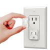 50pcs 2 Prong Child Safety Socket Cover  Security Electrical Protector Safety Cap Transparent