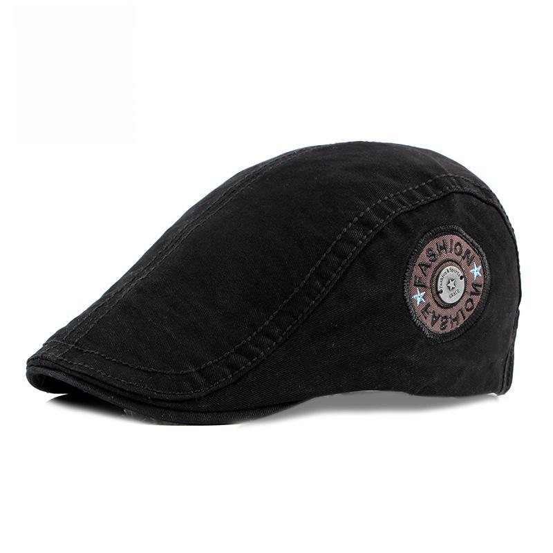 2025 Korean Version of The Fashion New Cap Women's British Style Versatile Cotton Beret Men's Casual Forward Hat Universal Tide