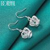 925 Sterling Silber Kronenohrringe Modeschmuck