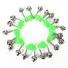 20/50PCS 46*32mm Fishing Rod Alarm Bells Double Spring Clip Bite Alarm Bells  Outdoor Fishing