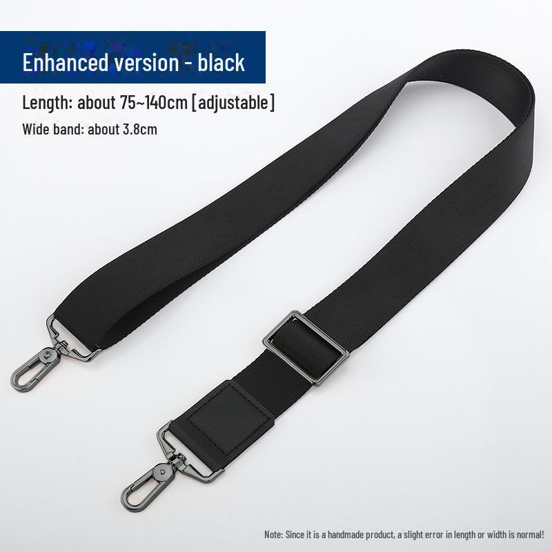 Men's Single Shoulder Computer Bag with Adjustable Nylon Strap