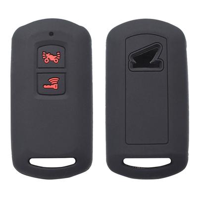 Custodia in silicone per telecomando intelligente con chiave per HONDA VARIO 150 K59 PCX SH125 Smart Motor Scooter Keyless Key Cover 2 pulsanti