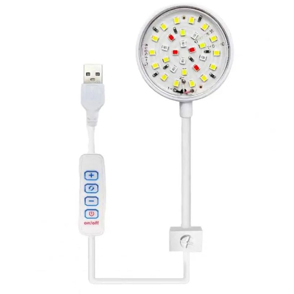 5/7W Fish Tank Clip Lamp 360-Degree Rotation Aquarium Plant Light LED Aquarium Light  Landscaping