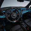 Kohlefaser Auto Lenkradabdeckung Leder Zubehör Für MINI JCW Cabrio Cooper Countryman Aceman Clubman Coupe Paceman