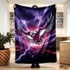 Manly Warringah Sea Eagles Print Blanket - Soft & Comfortable, for Bedroom, Travel, Sofa, Home Decoration - Birthday Christmas Gift for Friend
