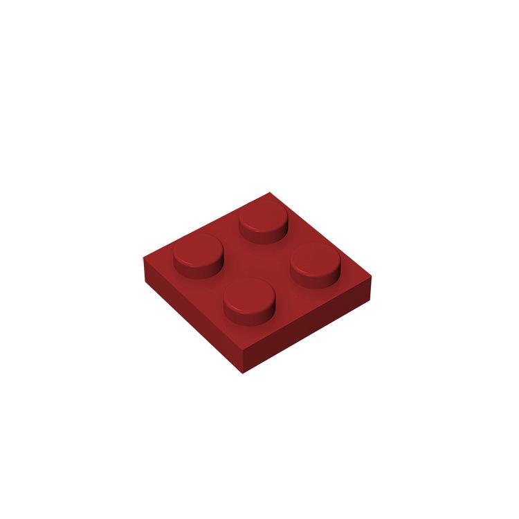 20Pcs MOC Parts 3022 94148 Plate 2 X 2 Compatible Bricks DIY Assmble Building Blocks Particle Kid Puzzle Brain Toy Birthday Gif