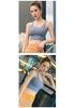 Women's High-Support Shockproof Sports Bra: Shaping Vest Style for Running and Yoga