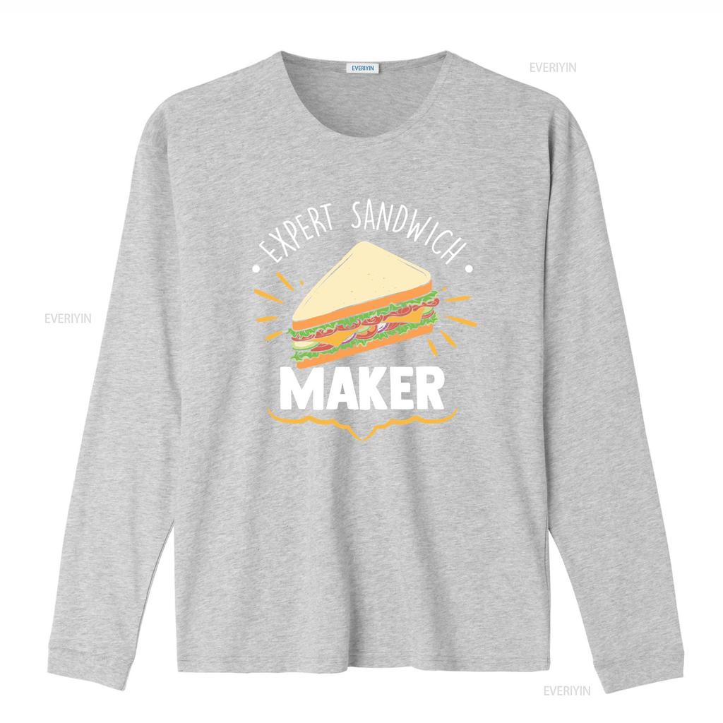 Expert Sandwich Maker Funny Making Enthusiast T Shirt vintage Washed Soft fashion Versatile Casual graphic Slightly Unisex