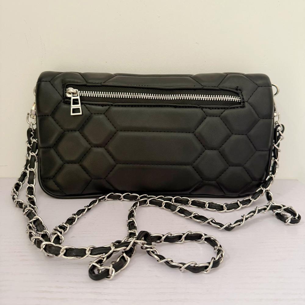 ZV bag new cross-border high-quality zipper commuter shoulder handbag European and American fashion women's bag casual messenger bag