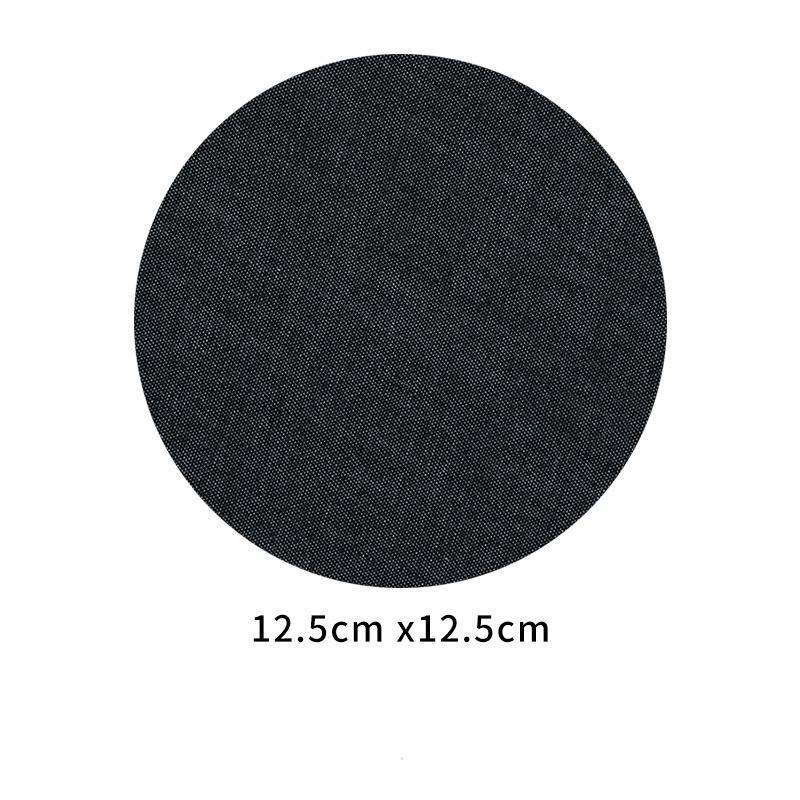 100pcs Denim Patches for Jean Clothing DIY Fabric Iron On Patches Appliques Repair Jeans Pants Elbow Knee Apparel