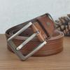 Herren Gürtel Leder Retro Lässiger Dornschließe Gürtel Herren Erste Schicht Rindsleder Mode Gürtel Gürtel Gürtel