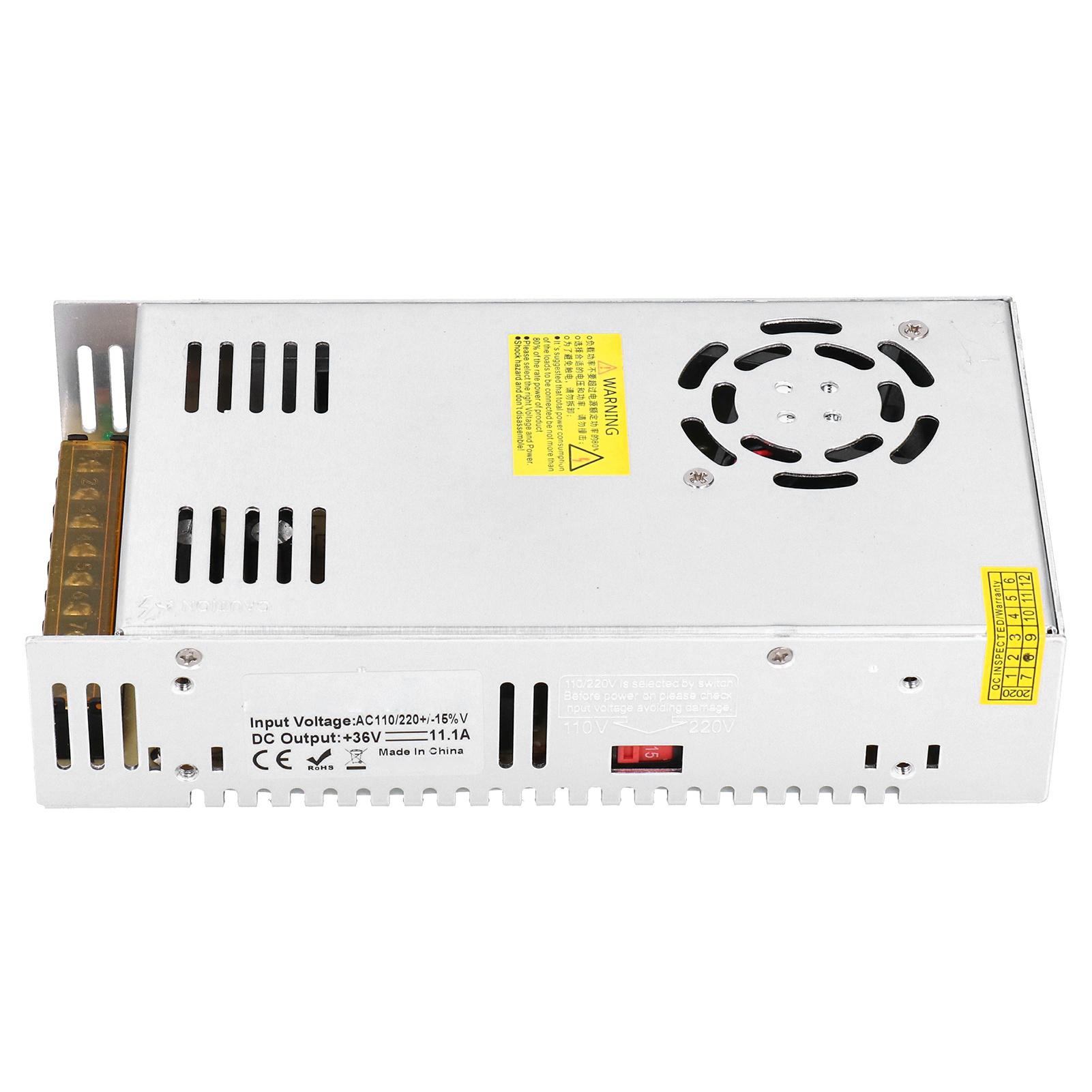 

Імпульсне джерело живлення 400 Вт, 36 В, 11 A, вхід AC115/ кроковий двигун, набір фрезерів з ЧПУ