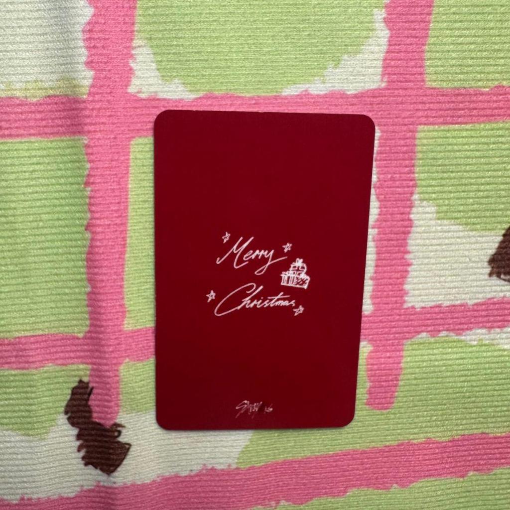 [USED] Straykids Bang Chan Music Festival SBS Sanok Trading Card