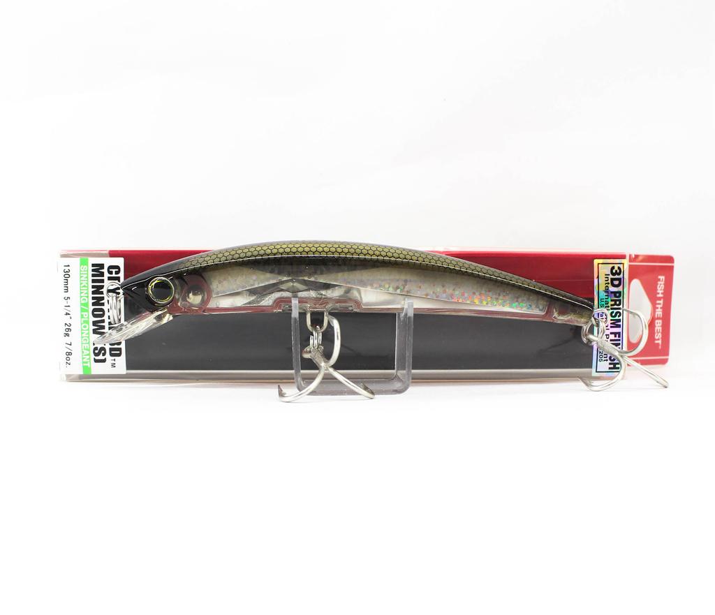 Yo Zuri 3D Crystal Minnow 130 mm potápějící se návnada F1150-SBR (6409)
