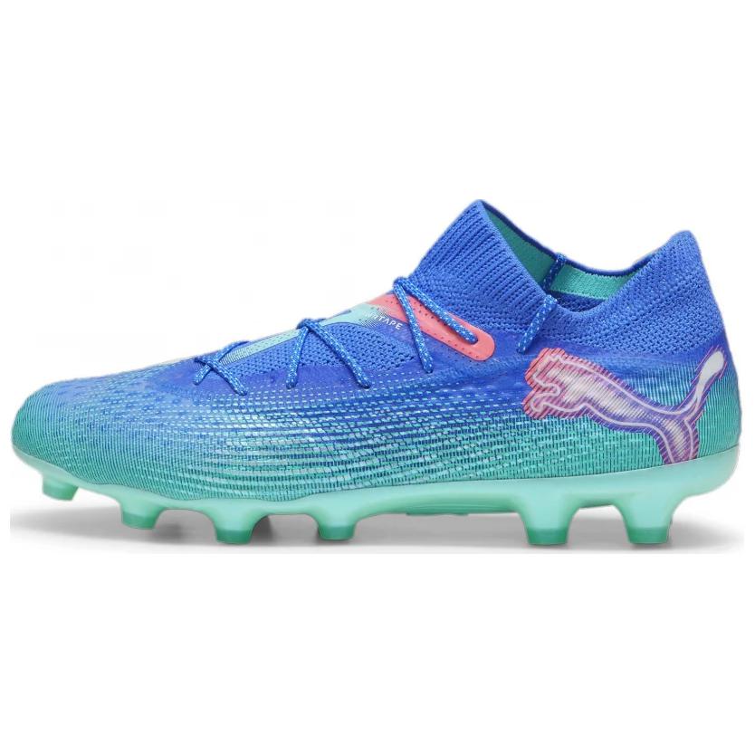Puma Future 7 Ultimate Sports Comfort AG HG Football Shoes Unisex Football Shoes Blue Green 107921-01